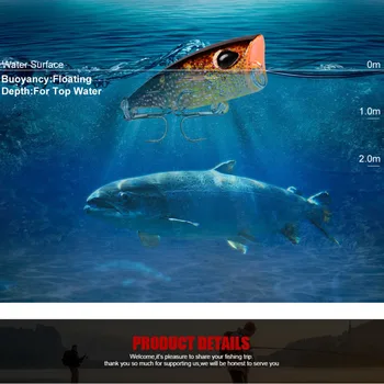 2021 Риболовна Стръв Попър Weight3.5g 4,2 см Mino Плаващ Topwater Стръв Луя Твърд Изкуствен Тралене Стръв Pesca Шаран Риба с Въдица