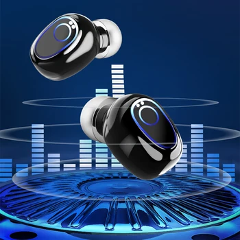 Bluetooth 5.1 Слушалки 10000mAh зарядно устройство ще захранване на Скоростната Безжични Слушалки 9D Стерео Спортни Водоустойчиви Слушалки Слушалки С Двоен Микрофон