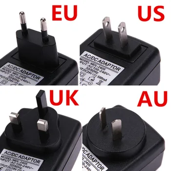 22V 1A Power Supply Adapter: AC 100V-240V DC Конвертор 22 Volt 1000mA EU/UK/US/AU Plug 5.5 mm*2.5 mm Fit For 5.5x2.1mm