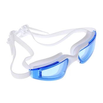 Противотуманная UV-Защита Водоустойчив Голяма Рамка, Висока Разделителна способност, Йонофореза Плувни Очила