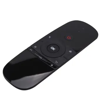 Mini Air Mouse with USB Charging CableW1 Wireless Keyboard 2.4 G Mention Sensing Fly Air Mouse For 9.0 8.1 Android TV Box/PC/TV