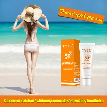 SPF 50 TSLM1 хидратиращ нискомаслено анти-бръчки и анти бръчки слънцезащитен крем 40 мл грижа за лицето