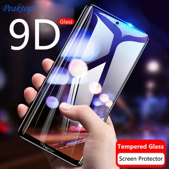 2 елемента 9D Закалено Стъкло За Честта 8A Screen Дрън Защитно Стъкло За Huawei Honor V20 View 20 10 Lite Note 10 8X Max