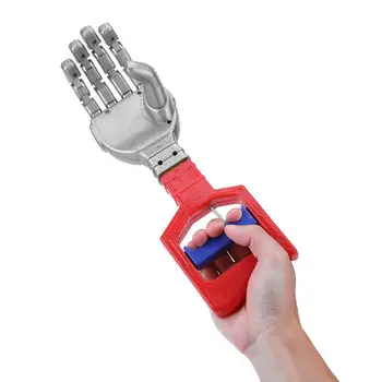 33 см Робот Нокът на Ръката Хищник Ръце Китката Укрепване на DIY Улавяне Стик Интелигентна Пластмасови Детски Играчки Новост играчки
