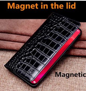 Естествена кожа магнитна флип калъф за Redmi Note 8T калъф за телефон Redmi Note 8/Redmi Note 8 Pro стоящи кобур калъф за вашия телефон