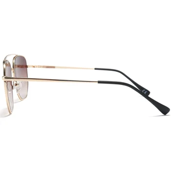 Peekaboo квадратна рамка слънчеви очила мъжки uv400 двойна мост мъжете пълно бойно очила мъжете зелен кафяв подаръчни стоки 2022 лято