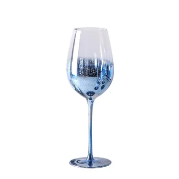 Цвят кристална чаша червено вино, чаша вино комплект за вино на чаша творчески цвят шампанско чаша вино