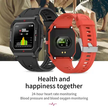 P10 Smart Watch Men Full Touch Heart Rate Monitoring Водоустойчив IP67 Фитнес Тракер Многофункционални умен Часовник