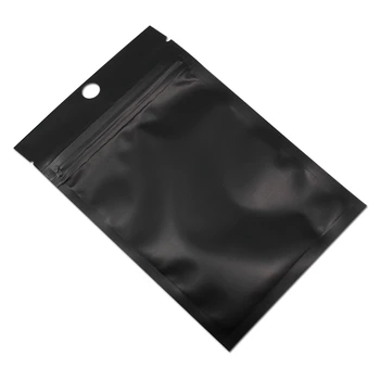 Zip-Lock Найлонова Торбичка За Съхранение с Цип на Предната Матирана Прозрачна Опаковка Чанти Електронна Линия за Предаване на Данни Самоуплотняющаяся Опаковка Чанта с дупка за окачване на