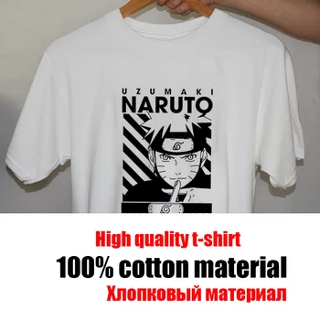 Мъжки t-shirt Аниме Лято Harajuku Страхотен Унисекс С къс Ръкав тениска с Японски Смешно Печатни Градинска облекло Плюс размера на тениски
