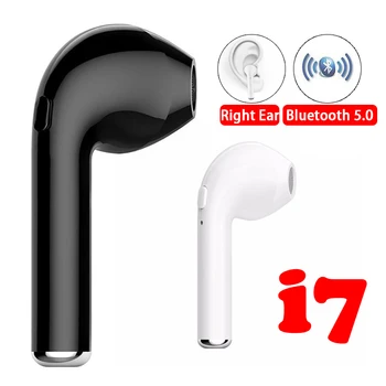I7 i7s tws in-ear Right ear Стерео ефект безжични Bluetooth слушалки Слушалки, Слушалки слушалки с микрофон с всички смартфони