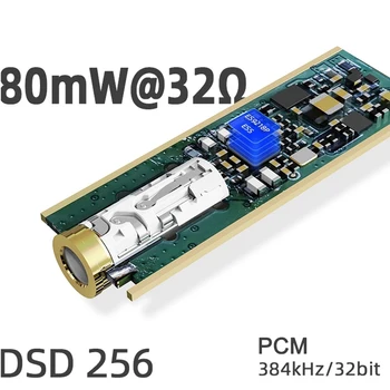 SHANLING UA1 Hi-Res ES9218P USB C КПР AMP Адаптер Кабел за TYPE-C Android, Windows с PCM 32/384 DSD256