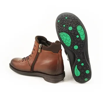 Forelli Women Comfort Outdoor Boots Coffee Естествена кожа 28553 Türkiye ' de Manufactured Подлец Чехъл Sandal Anatomical Shoes Expert