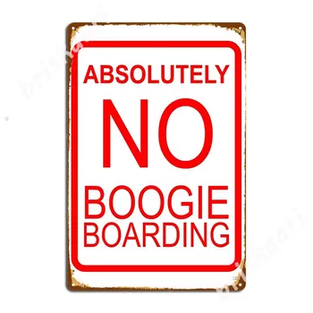 Абсолютно Никакви Метални Табели Boogie Boarding Club Home Wall Decor pub Garage Printing Tin sign Плакати