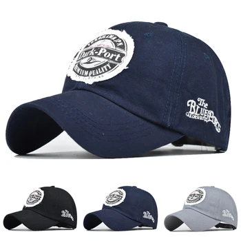 Мъжка бейзболна шапка Kpop Golf Дишаща памучен Бродерия Cap Dark Sport For Gorros Зимна Шапка Дамски Шапка Sun Hats
