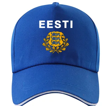 ESTONIA hat сам free custom made name number est cap nation flag естония estonian print photo estonians eesti college baseball cap