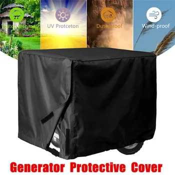 Най-новата Водоустойчива Универсална Капачка Генератор Wind/UV Resistant 210D Oxford Black Cover