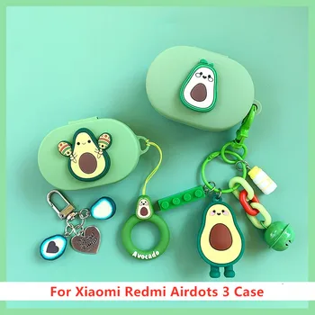 Cartoony Сладък Калъф за Слушалки Xiaomi Redmi Airdots3 Cover Безжичен устойчив на удари Калъф за Redmi AirDots 3 Fundas