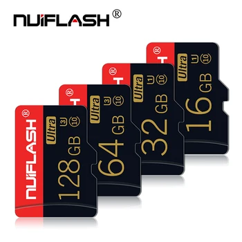 Чисто Нови Високоскоростни карти памет от клас 10, 32GB 64GB micro sd card TF card cartao de memoria 128GB 16GB Microsd & gift SD adapt
