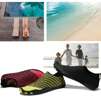 Мъже, Жени Бързо Съхнещи Водни Спортове, Обувки Леки, Дишащи Бос Плуване Нагоре По Течението На Обувки Открит Плаж, Приморски Блатни Обувки