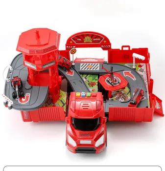 Безплатна доставка най-Доброто качество на пожарни коли сплав модел,Дръпна Назад Играчка кола,пожарна кола играчки автомобили ,Леене под налягане на автомобил подарък за деца