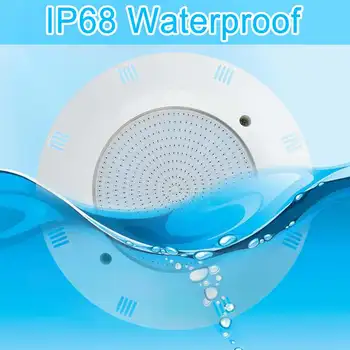 55W 531 LED 2835SMD RGB LED Underwater Swimming Pool Light Lampwith Romete Control Waterproof IP68 Pool Party Fountain Light