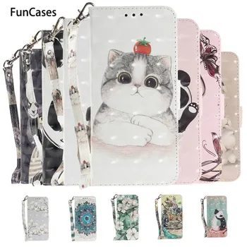 Love the ПУ Leather Book Case For hoesje Huawei P20 Marble 3D Painted Case sFor Huawei Ascend на корпуса P20 Lite Pro P30 Etui Cover capa
