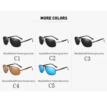 Поляризирани Слънчеви Очила Метална Фотохромичните Chameleonpilot на Мъже, Жени Шофиране Слънчеви Очила с UV400 Ретро Поляроидные Слънчеви Очила за Жени, Мъже