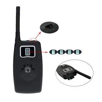 Безжична Цифрова Риболов LED Alarm Alert Set 4 Fishing Bite Alarm + 1 Приемник с жидкокристаллическим Индикатор за екран + 4 Верижни Закачалки Шаран