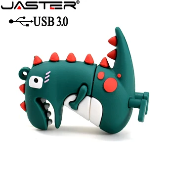 JASTER Динозавър Cartoon USB 3.0, flash drive, Pen drive 32GB 64GB 16GB, 4GB 8GB USB stick pendrive flashdrive Творчески подаръци
