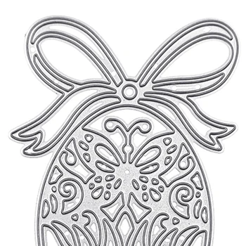 Великденски Яйца Пеперуда Рязане на Метал Умира Шаблони Scrapbooking САМ Албум Печат 95AA