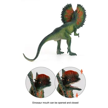 Реалистична Модел На Динозавър Реалистична Модел Дилофозавра Динозаврите Фигурка Играчка Моделиране На Динозаврите Биологична Играчка Детски Образователни Играчки