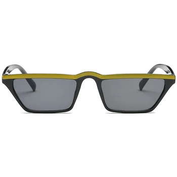 RBRARE Vintage Small Frame Слънчеви Очила Дамски/Мъжки Луксозни Котешко Око Слънчеви Очила Класически Ретро Открит Пътуване Шофиране Очила