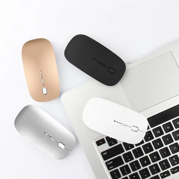 Ультратонкая мишката wirelesss silent за ipad геймър Безжична мишка bluetooth mini Ергономичен офис mause silent gaming Mice setup
