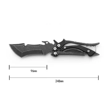 Нов KK77 Фиксирано острие Многофункционален Сгъваем нож на Къмпинг, Лов и Самозащита Ножове Открит Ножици, Клон Въже, Нож EDC Инструменти