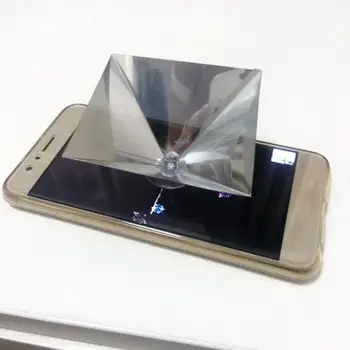 Смартфон Холограма Реклама 3D Holo Box Холограма Мобилна Скоростна Витрина Тип Таблет Дисплей Телефон Пирамида M8H7