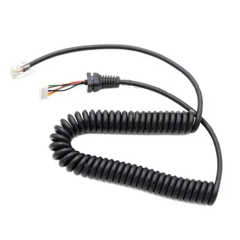 Микрофон кабел за Yaesu MH-48A6J FT-7800 FT-8800 FT-8900 FT-7100M FT-2800M FT-8900R Handheld Mic Extension Cable Cord dropshipping