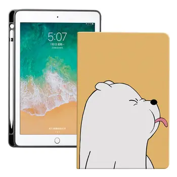 Меки Силиконови Калъфи Сладко Bear iPad Case For iPad Pro 11 2020 Защитно покритие на iPad 7th Generation Case Air 1 2