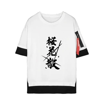 Honkai Impact 3 3rd Korean Губим T shirt Лъжливи Two-piece unisex t-shirt Harajuku summer oversize tshirt аниме върховете tees