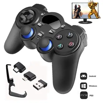 2.4 G Контролер Gamepad Android Wireless Joystick Joypad With OTG Converter For PS3/Smart Phone For Tablet PC, Smart TV Box