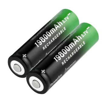 чисто Нов 18650 литиево-йонна батерия 19800mAh акумулаторна батерия 3.7 V за led фенерче фенерче или батерия електронни устройства
