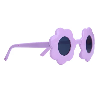 5 Цвята Sun Flower Shape Glasses Vacation Style Е Подходящ За 18-Инчови Американски И 43-Инчов Куклено Аксесоари, Детски Играчки, Подаръци