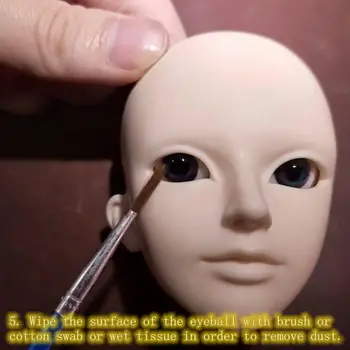 [wamami] 16 мм, Разноцветни Стъклени Очи Очната Ябълка BJD Кукла Dollfie Reborn Производство на Занаятите