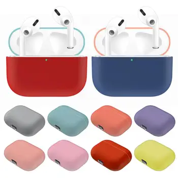 Мек Силиконов Калъф За Apple Airpods Pro Безжична Слушалка Защитен Калъф Тънък Калъф За Airpods Pro 3 Зарядно Устройство Ще Захранване На Скоростната Ръкав