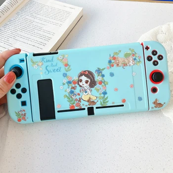 за Nintendo Switch Case Beautiful Girls Фея League Soft TPU Защитно покритие на Задната Обвивка За Аксесоари за Nintendo Switch
