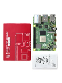 Raspberry Pi 4 Model B 4GB RAM BCM2711B0 64-Битов четириядрен процесор Bluetooth 5.0 МОЖНО 2G 4G / 5G двойна лента WIFI USB3.0 Пристанища