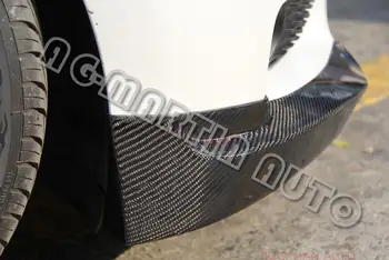 Real Carbon fiber AG style front bumper lip front end общото престилки сплитери предна броня за BMW серия 1 F20