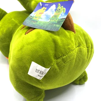 Спад 23 см Forg Плюшени Играчки Зелен Жълта Жаба Животни Меки Плюшени Кукли, Играчки за деца