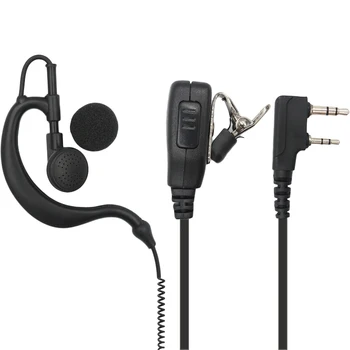 Baofeng радио UV-5r пр secure BF-888s слушалка микрофон за шпионин охрана на полицията радио слушалки за намаляване на шума