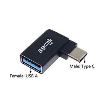 USB Type C Male To USB A Female OTG Adapter Connector USB 3.0 to Type C Мини Кабел, Адаптер Преобразувател